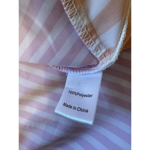 Tuckernuck Atlantic-Pacific Willow Oversized Tunic Pink Orange Stripe XXXL - Picture 9 of 9